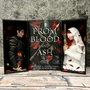 Inspiriert von „From Blood and Ash“ Buchstütze