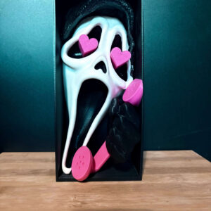 ghostface ihlette könyvtámasz
