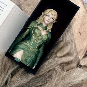 Glasthron-inspiriertes Bücherstützen-Set