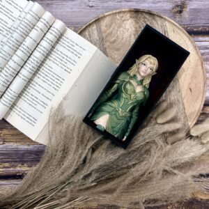 Glasthron-inspiriertes Bücherstützen-Set